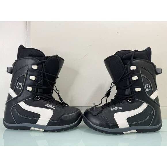 Morrow Snowboard Rail Boots Mens Size US 7 Black Lace Up Winter Sports - Picture 5 of 8